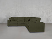5-Seat Modular Corner Right Sectional - 7th Avenue