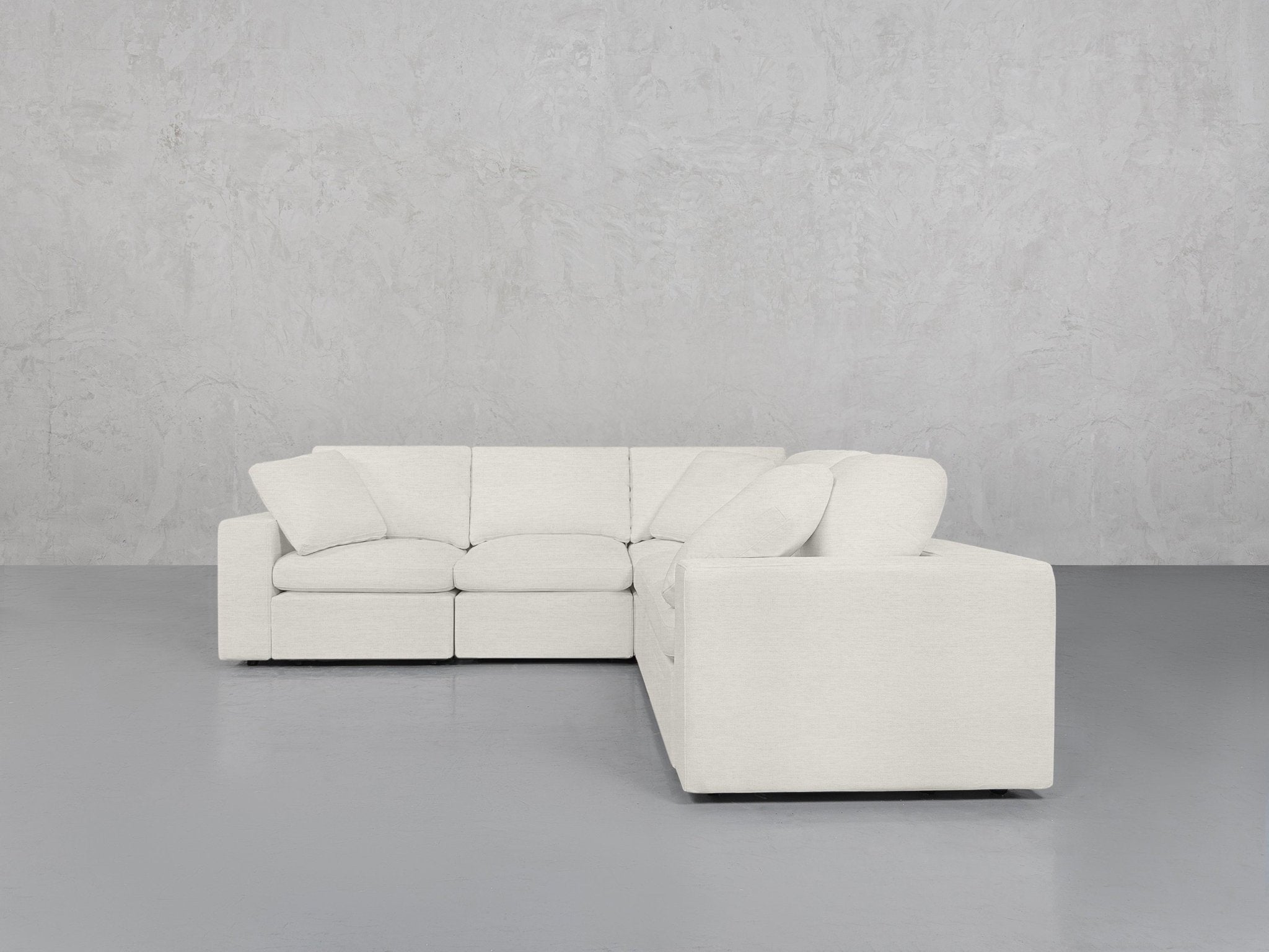 5 - Seat Modular Corner Right Sectional - 7th Avenue