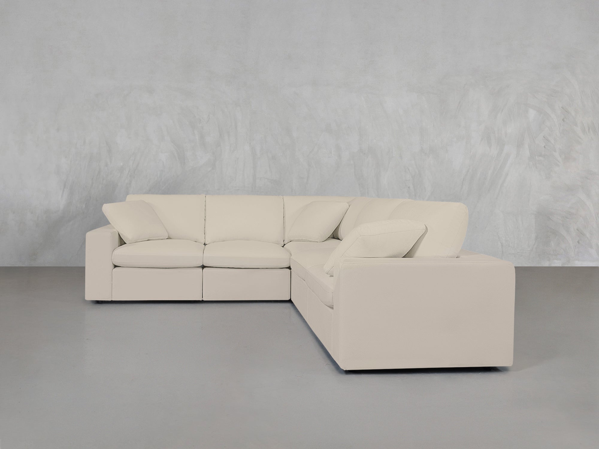 5 - Seat Modular Corner Right Sectional - 7th Avenue