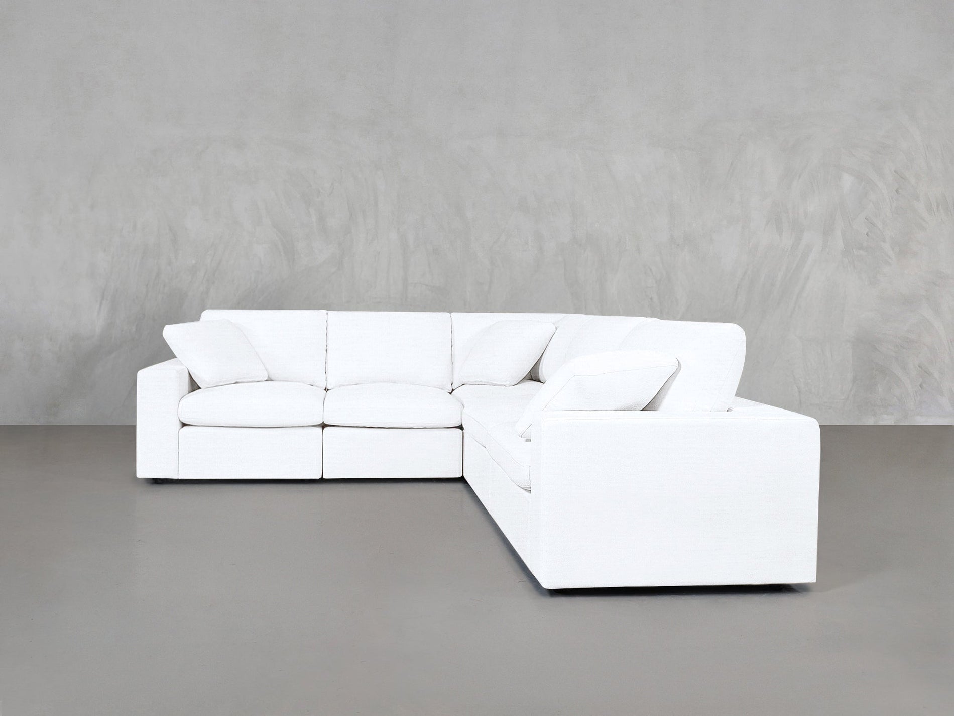 5 - Seat Modular Corner Right Sectional - 7th Avenue
