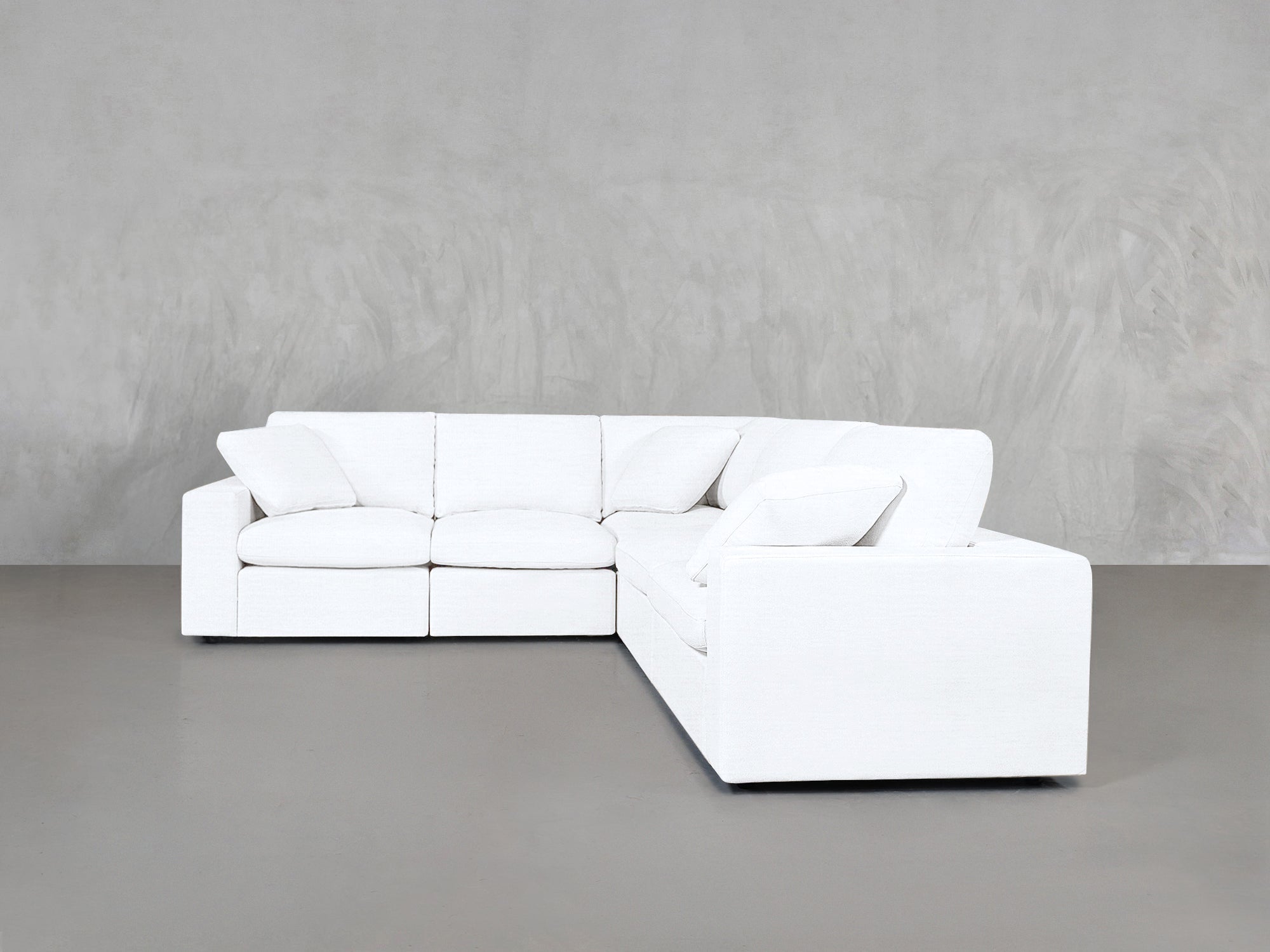 5 - Seat Modular Corner Right Sectional - 7th Avenue
