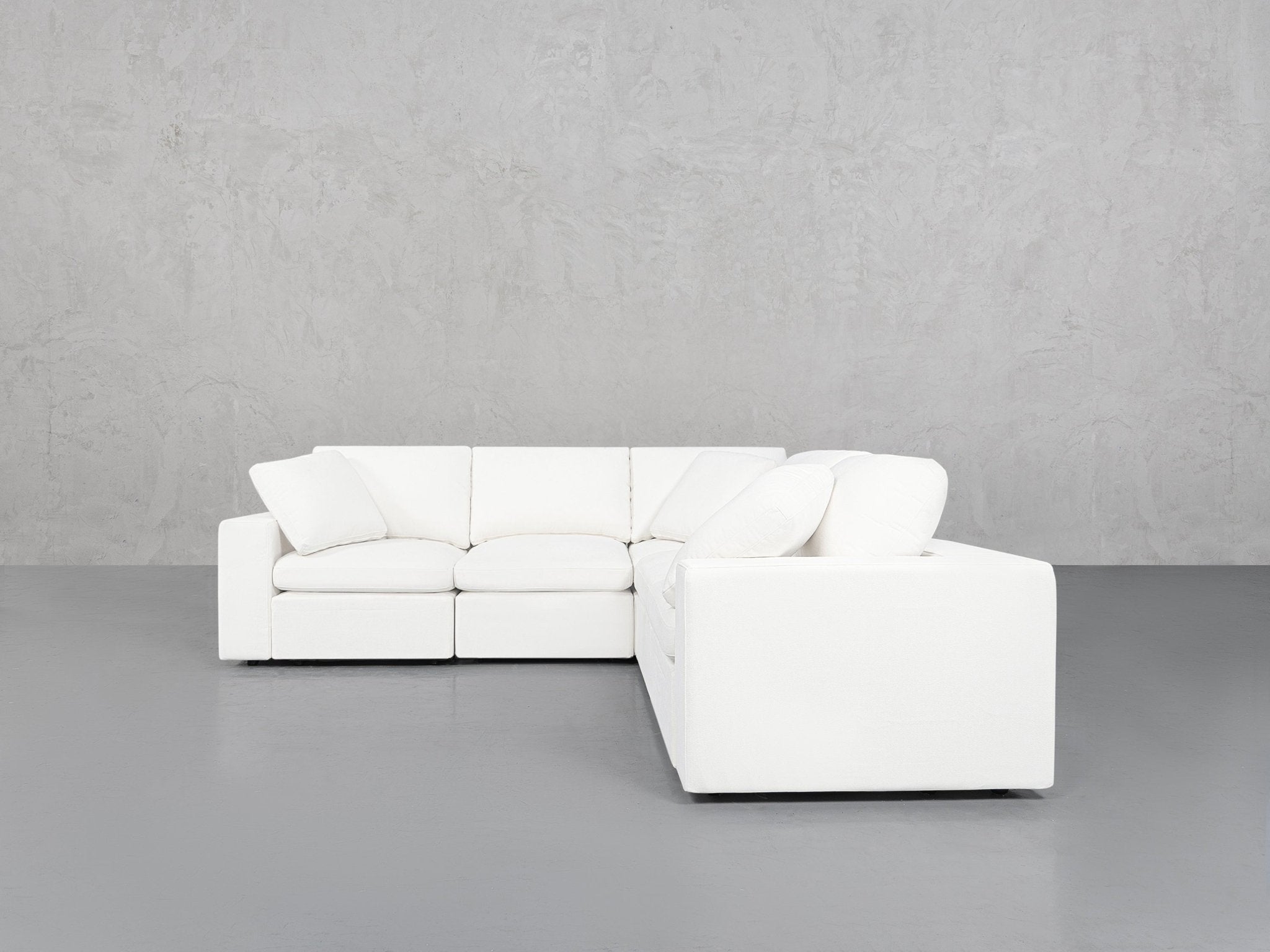 5 - Seat Modular Corner Right Sectional - 7th Avenue