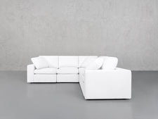 5 - Seat Modular Corner Right Sectional - 7th Avenue