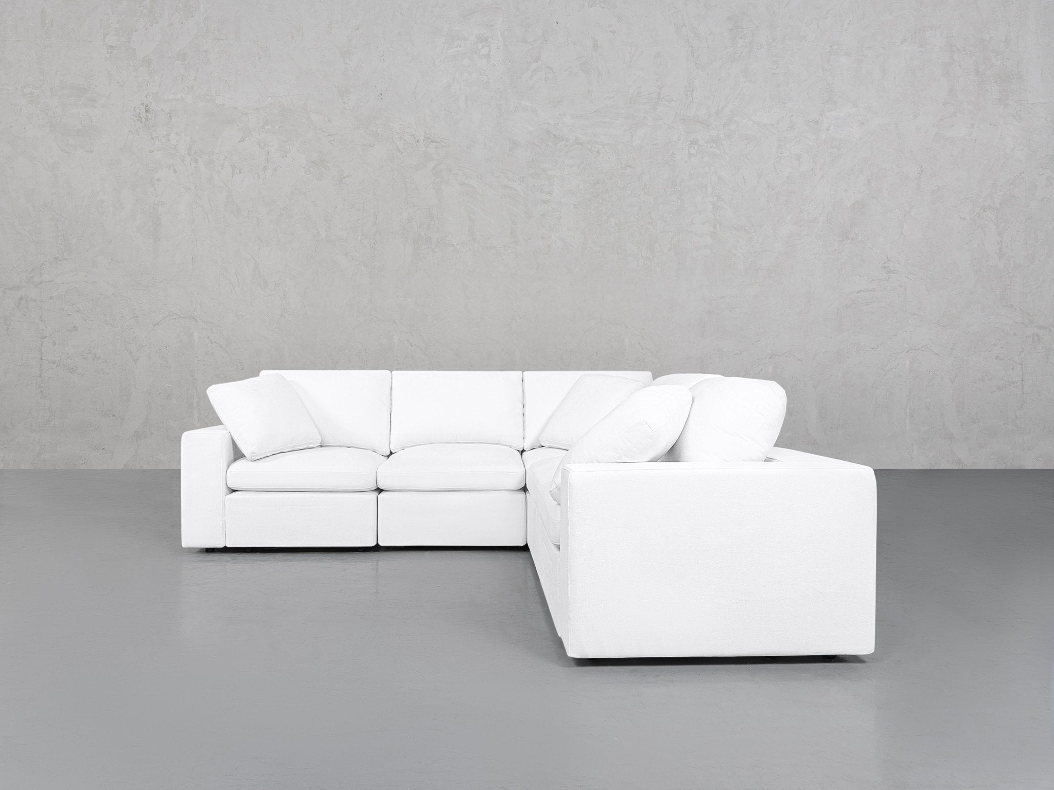 5 - Seat Modular Corner Right Sectional - 7th Avenue