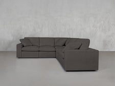 5 - Seat Modular Corner Right Sectional - 7th Avenue