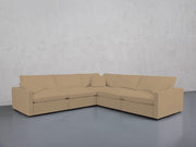 5-Seat Modular Corner Right Sectional (Thin Arms) - 7th Avenue