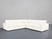5-Seat Modular Corner Right Sectional (Thin Arms) - 7th Avenue