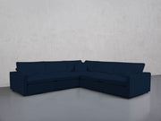 5-Seat Modular Corner Right Sectional (Thin Arms) - 7th Avenue