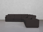 5-Seat Modular Corner Right Sectional (Thin Arms) - 7th Avenue