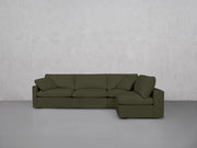 5-Seat Modular Corner Right Sectional (Thin Arms) - 7th Avenue
