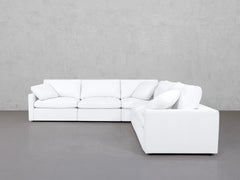 5-Seat Modular Corner Right Sectional (Thin Arms)