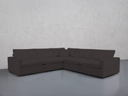5-Seat Modular Corner Right Sectional (Thin Arms) - 7th Avenue