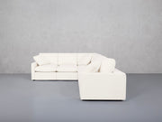 5-Seat Modular Corner Right Sectional (Thin Arms) - 7th Avenue