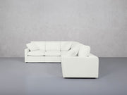 5-Seat Modular Corner Right Sectional (Thin Arms) - 7th Avenue
