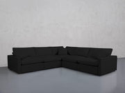 5-Seat Modular Corner Right Sectional (Thin Arms) - 7th Avenue