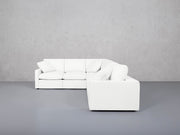 5-Seat Modular Corner Right Sectional (Thin Arms) - 7th Avenue