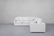5-Seat Modular Corner Right Sectional (Thin Arms) - 7th Avenue
