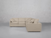 5-Seat Modular Corner Right Sectional (Thin Arms) - 7th Avenue