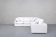 5-Seat Modular Corner Right Sectional (Thin Arms) - 7th Avenue