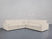 5-Seat Modular Corner Right Sectional (Thin Arms) - 7th Avenue