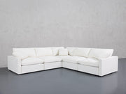 5-Seat Modular Corner Right Sectional (Thin Arms) - 7th Avenue