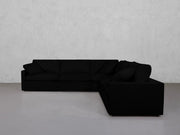 5-Seat Modular Corner Right Sectional (Thin Arms) - 7th Avenue