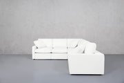 5-Seat Modular Corner Right Sectional (Thin Arms) - 7th Avenue