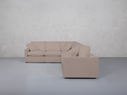 5-Seat Modular Corner Right Sectional (Thin Arms) - 7th Avenue