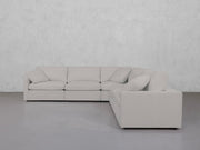 5-Seat Modular Corner Right Sectional (Thin Arms) - 7th Avenue
