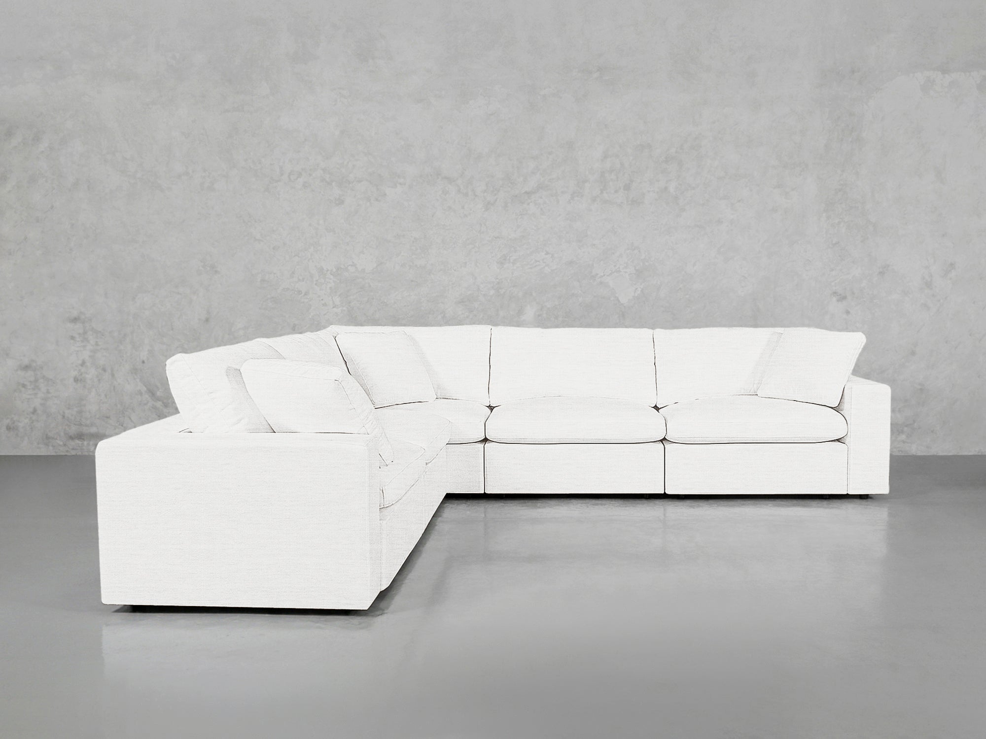 5 - Seat Modular Corner Sectional - 7th Avenue