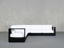 5 - Seat Modular Corner Sectional Aluminum Outdoor - 7th Avenue