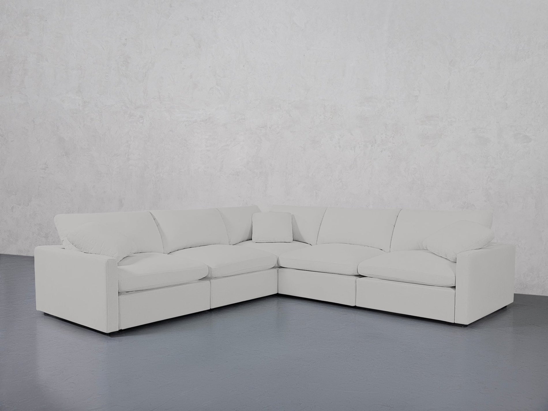 5-Seat Modular Corner Sectional (Thin Arms) - 7th Avenue