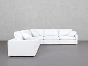 5-Seat Modular Corner Sectional (Thin Arms) - 7th Avenue