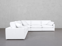 5-Seat Modular Corner Sectional (Thin Arms)