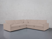 5-Seat Modular Corner Sectional (Thin Arms) - 7th Avenue