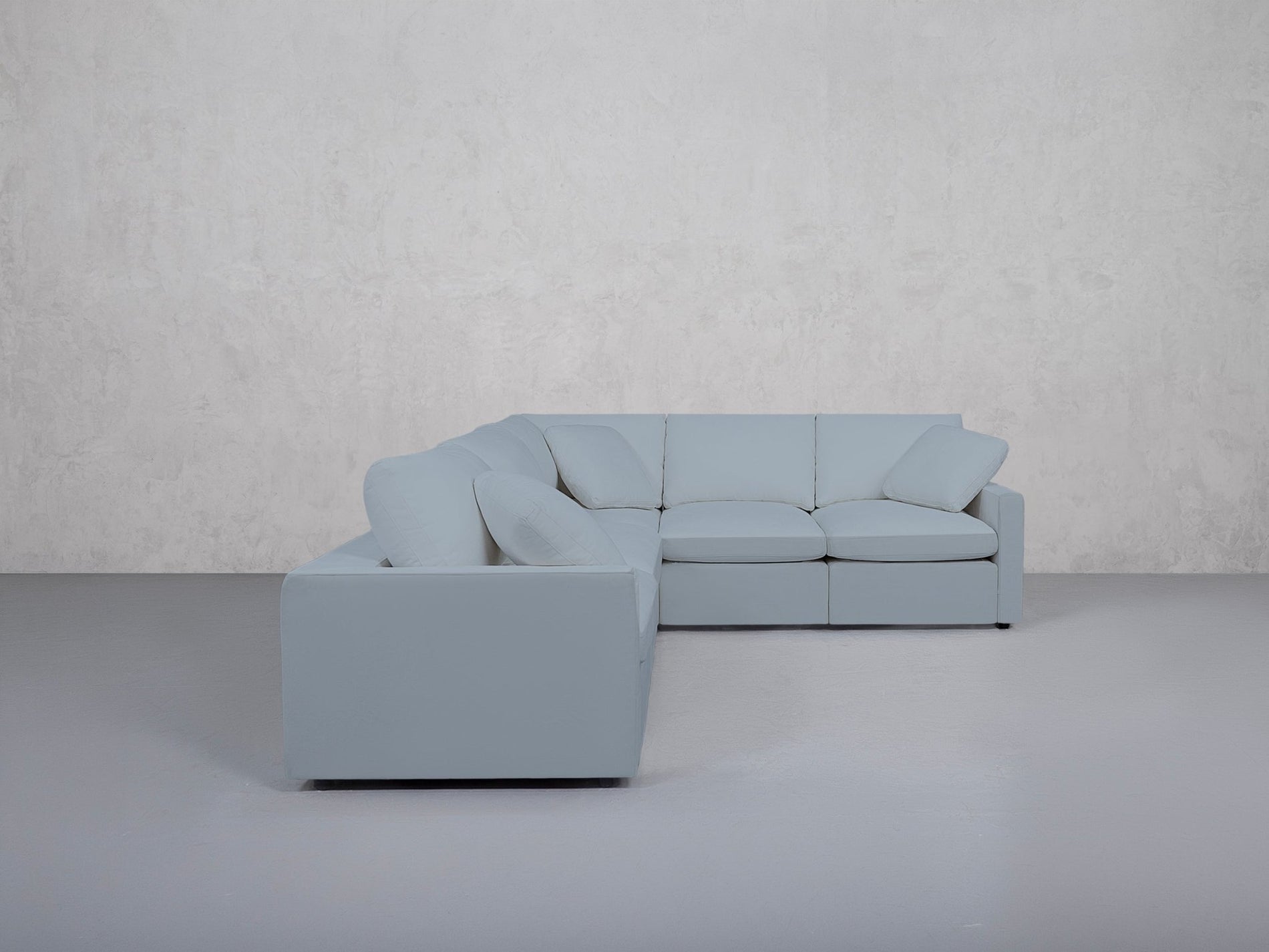 5-Seat Modular Corner Sectional (Thin Arms) - 7th Avenue