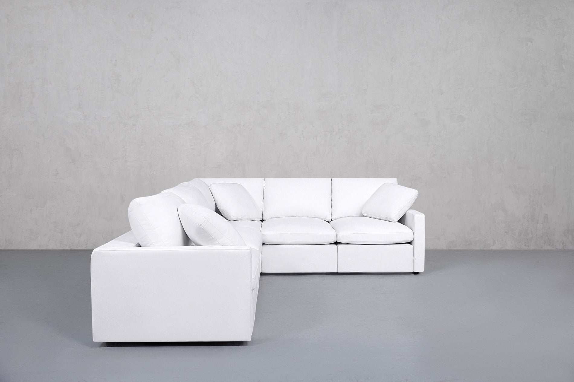 5-Seat Modular Corner Sectional (Thin Arms) - 7th Avenue