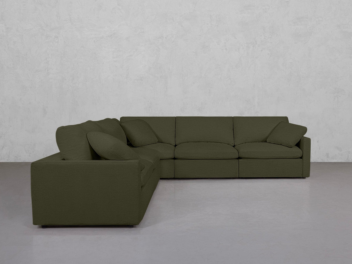 5-Seat Modular Corner Sectional (Thin Arms) - 7th Avenue