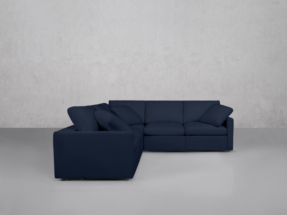 5-Seat Modular Corner Sectional (Thin Arms) - 7th Avenue