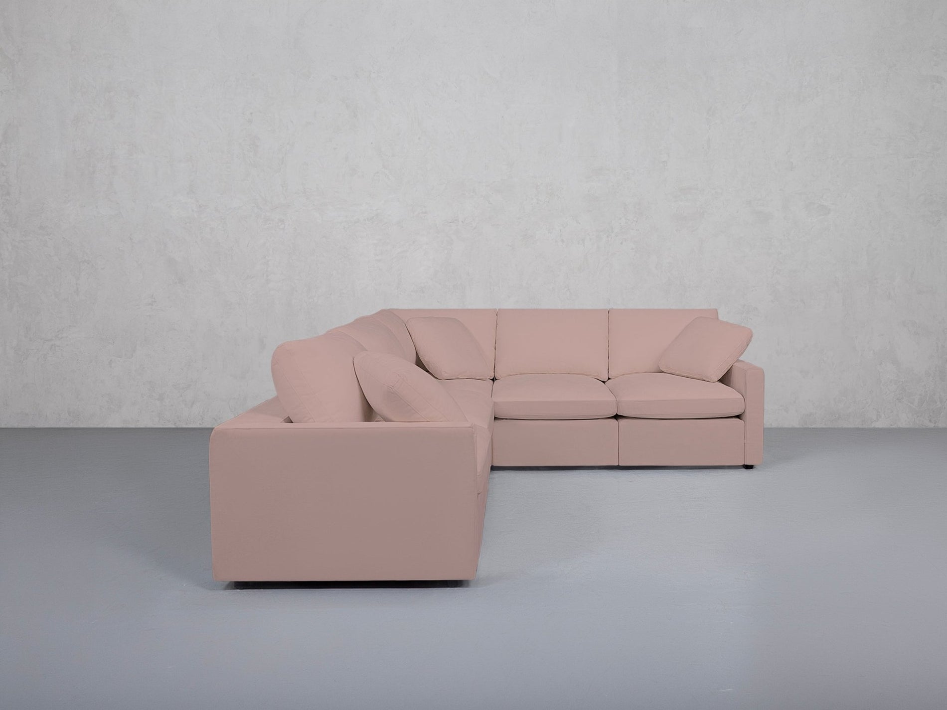 5-Seat Modular Corner Sectional (Thin Arms) - 7th Avenue