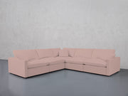 5-Seat Modular Corner Sectional (Thin Arms) - 7th Avenue