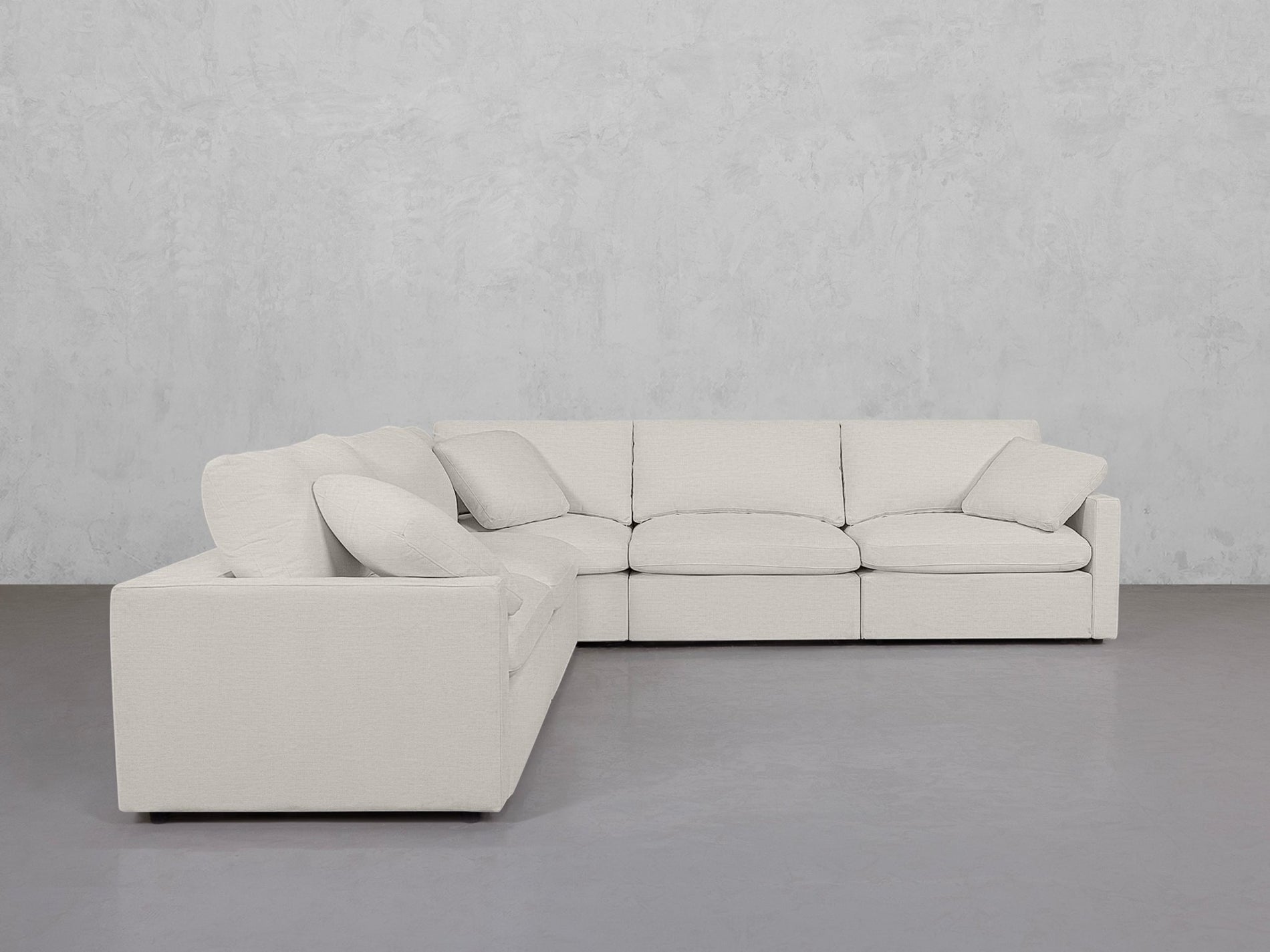 5-Seat Modular Corner Sectional (Thin Arms) - 7th Avenue