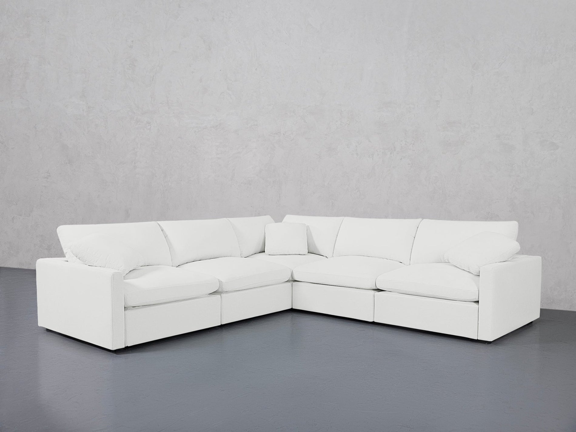 5-Seat Modular Corner Sectional (Thin Arms) - 7th Avenue