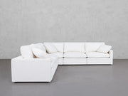 5-Seat Modular Corner Sectional (Thin Arms) - 7th Avenue