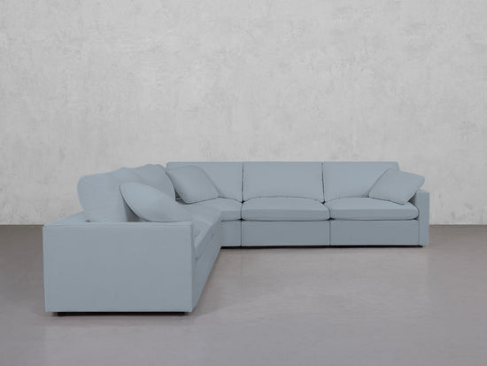 5-Seat Modular Corner Sectional (Thin Arms) - 7th Avenue