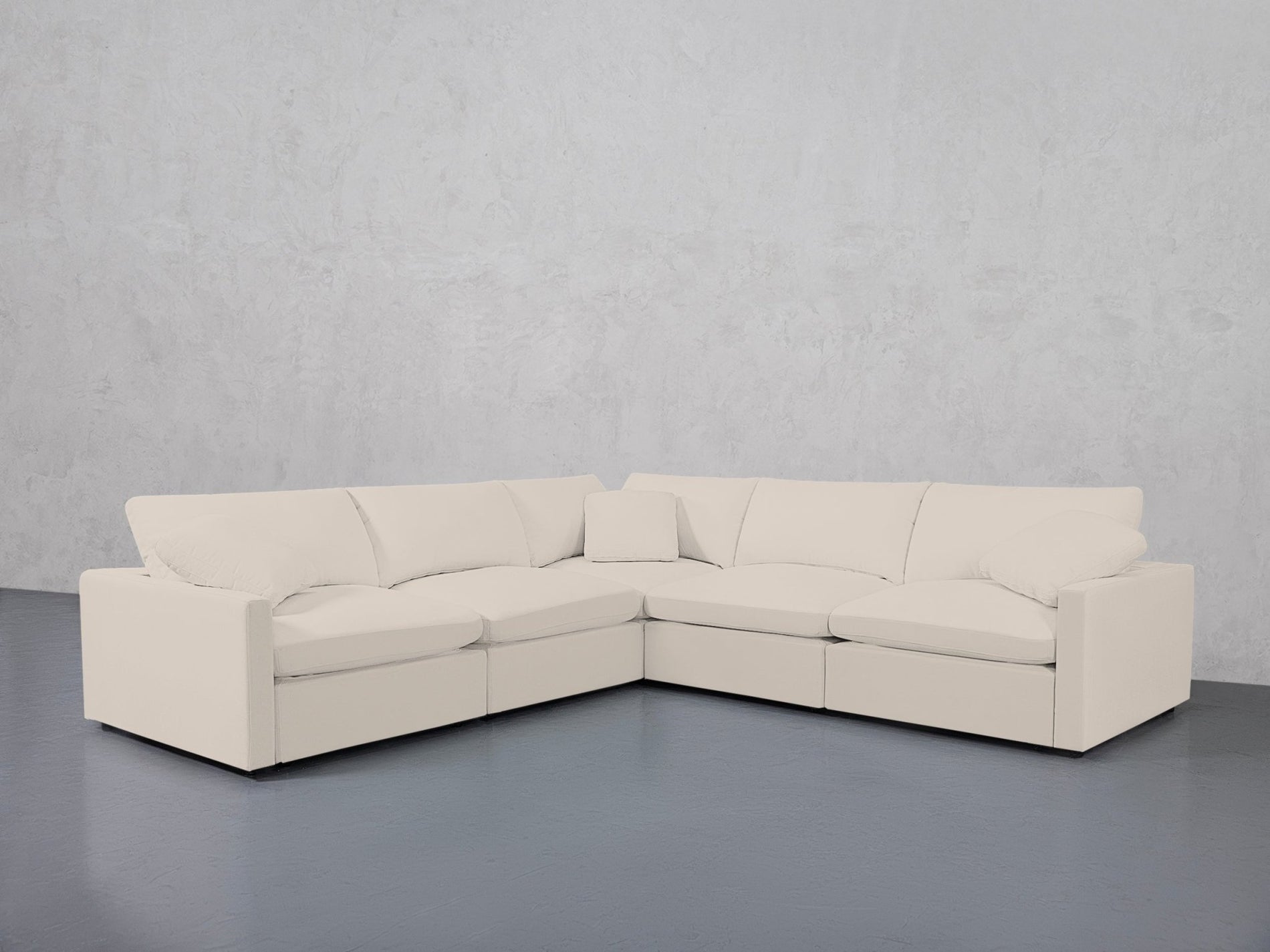 5-Seat Modular Corner Sectional (Thin Arms) - 7th Avenue
