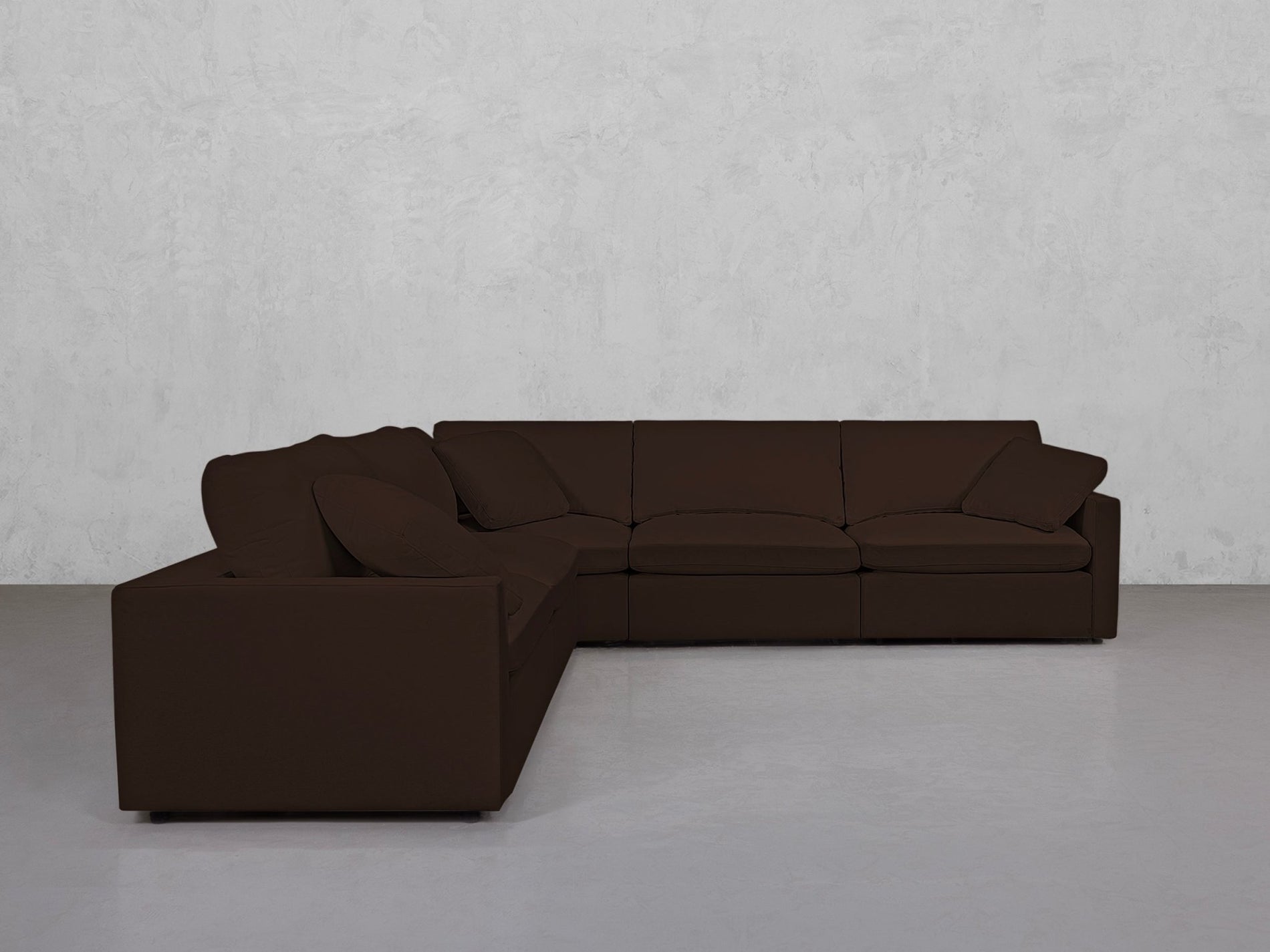 5-Seat Modular Corner Sectional (Thin Arms) - 7th Avenue