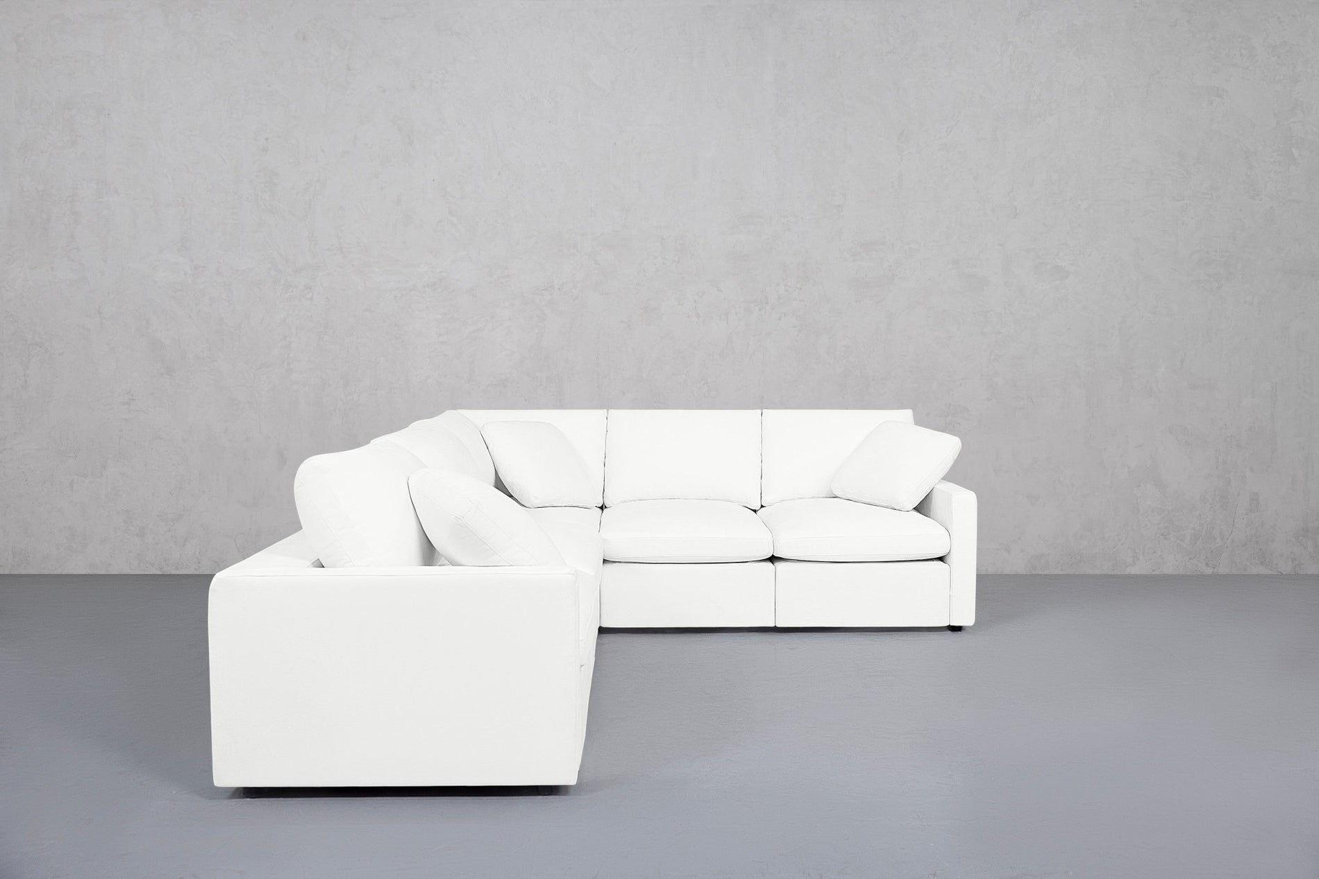 5-Seat Modular Corner Sectional (Thin Arms) - 7th Avenue
