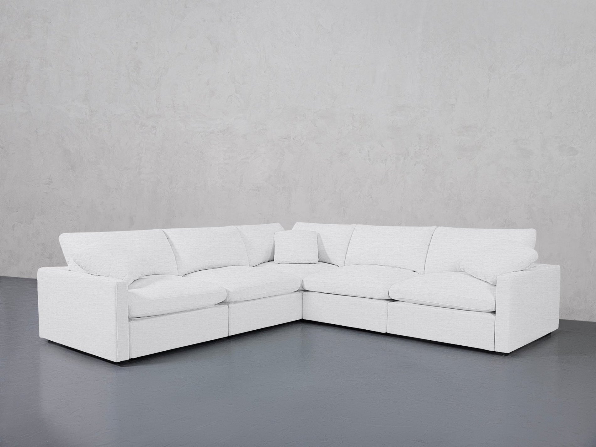 5-Seat Modular Corner Sectional (Thin Arms) - 7th Avenue