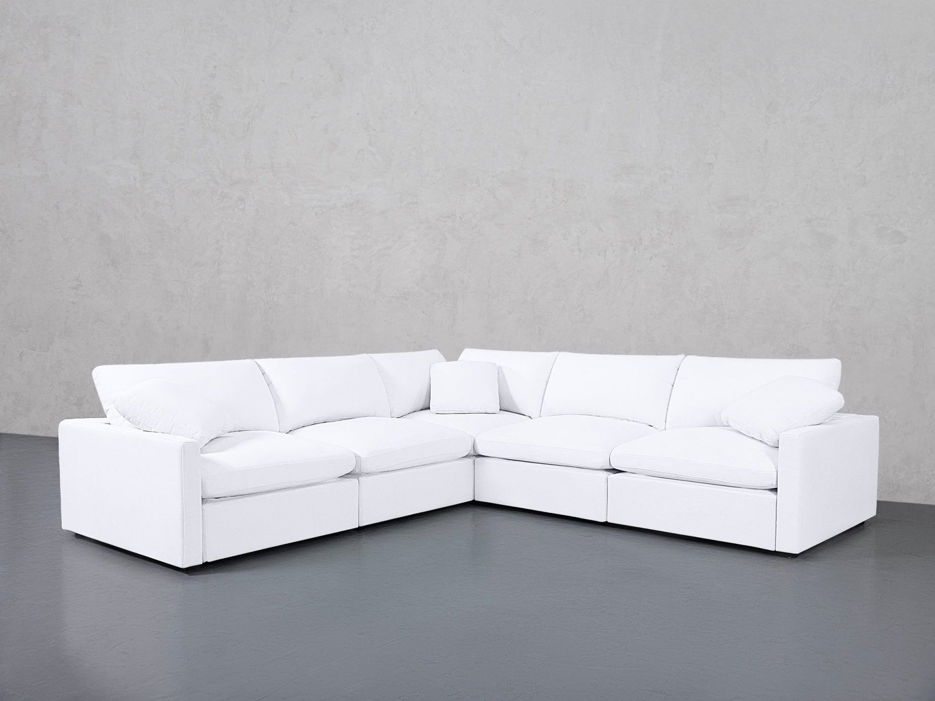 5-Seat Modular Corner Sectional (Thin Arms) - 7th Avenue